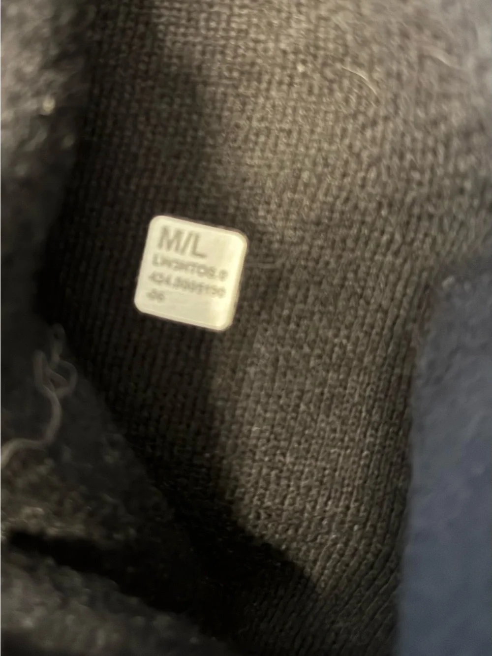 lululemon athletica Black Half-Zip Hoodie with Gold Zipper